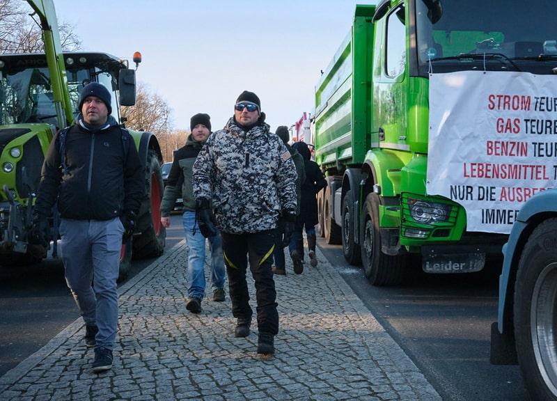 Tractor Protest